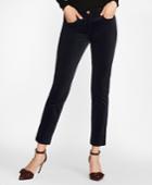 Brooks Brothers Women's Stretch Cotton Corduroy Ankle Pants