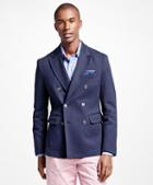 Brooks Brothers Cotton Twill Double-breasted Blazer
