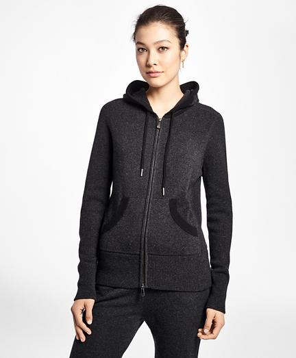 Brooks Brothers Cashmere Full-zip Hoodie