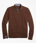 Brooks Brothers Men's Vintage Wash Long-sleeve Polo Shirt