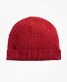 Brooks Brothers Mixed-stitch Merino Wool Hat