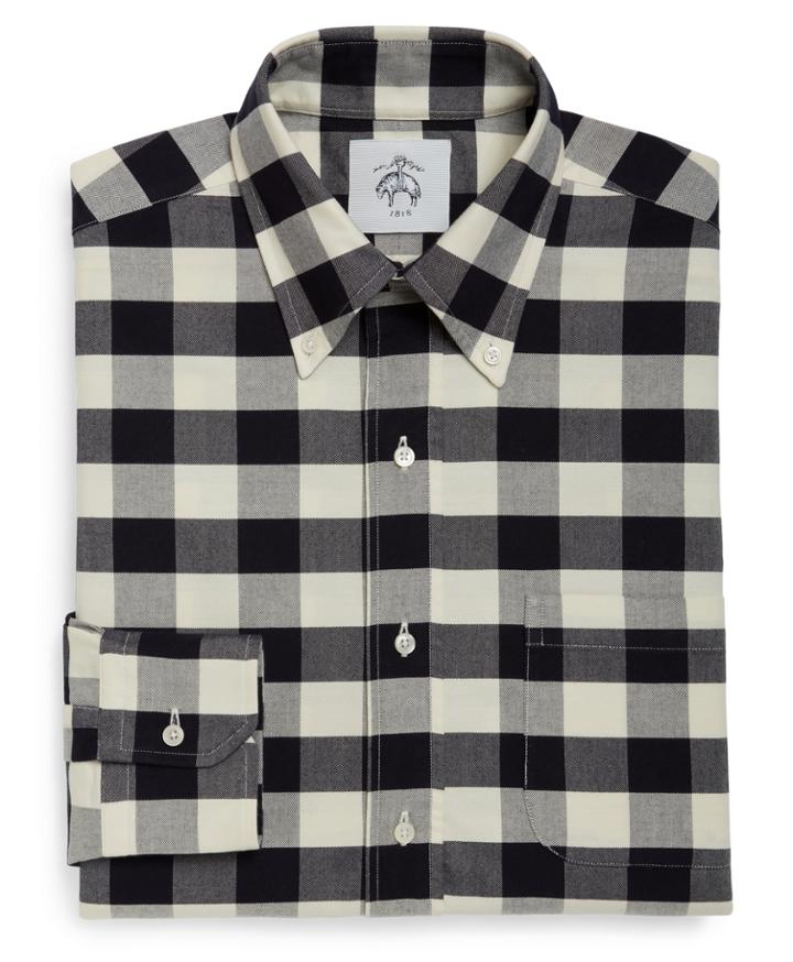 Brooks Brothers Men's Maxi Gingham Button-down Shirt