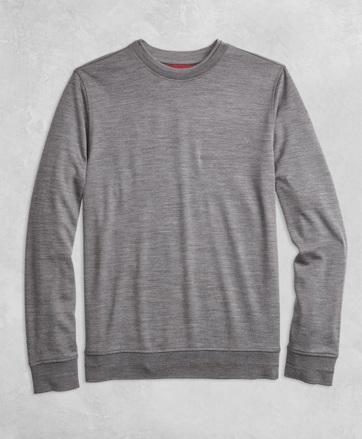 Brooks Brothers Men's Golden Fleece Brookstech Crewneck