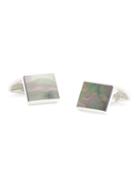 Brooks Brothers Smoked Mother-of-pearl Square Cuff Links