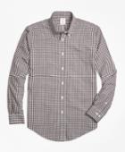 Brooks Brothers Men's Non-iron Madison Fit Gingham Sport Shirt