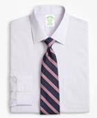 Brooks Brothers Milano Slim-fit Dress Shirt, Non-iron Micro-check