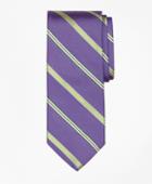 Brooks Brothers Men's Alternating Split Stripe Tie