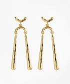 Brooks Brothers Gold Drop Earrings