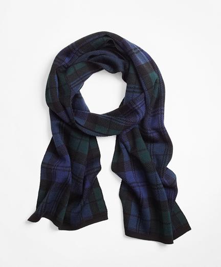 Brooks Brothers Black Watch Tartan Scarf