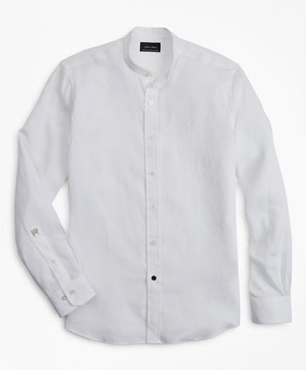 Riccardo Pozzoli For Brooks Brothers: The Collarless Shirt