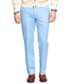 Brooks Brothers Clark Fit Linen And Cotton Pants