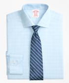 Brooks Brothers Madison Classic-fit Dress Shirt, Non-iron Houndstooth Overcheck