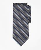 Brooks Brothers Men's Sidewheeler Herringbone Stripe Tie