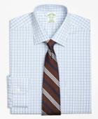 Brooks Brothers Men's Extra Slim Fit Slim-fit Dress Shirt, Non-iron Split Check