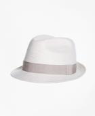 Brooks Brothers Men's Linen Block Hat
