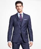 Brooks Brothers Regent Fit Three-piece Slim Stripe 1818 Suit