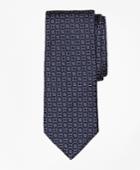 Brooks Brothers Men's Circle And Square Medallion Tie