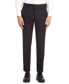 Brooks Brothers Wool Twill Button Pocket Trousers