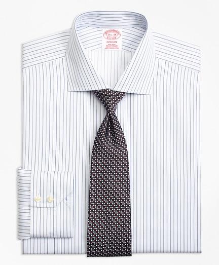 Brooks Brothers Madison Classic-fit Dress Shirt, Non-iron Framed Music Stripe