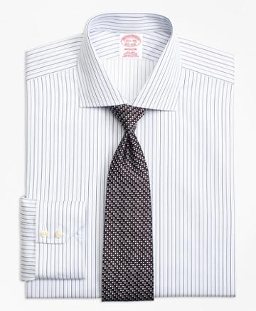 Brooks Brothers Madison Classic-fit Dress Shirt, Non-iron Framed Music Stripe