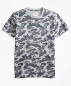 Brooks Brothers Camo-print Cotton Jersey T-shirt