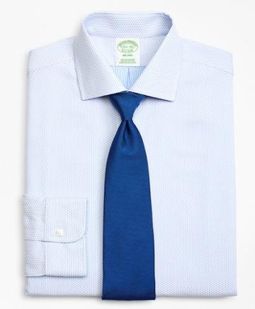 Brooks Brothers Milano Slim-fit Dress Shirt, Dobby Diamond