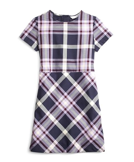 Brooks Brothers Short-sleeve Tartan Dress