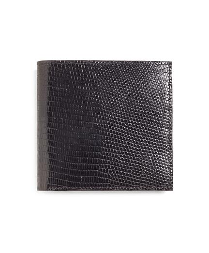 Brooks Brothers Lizard Euro Wallet