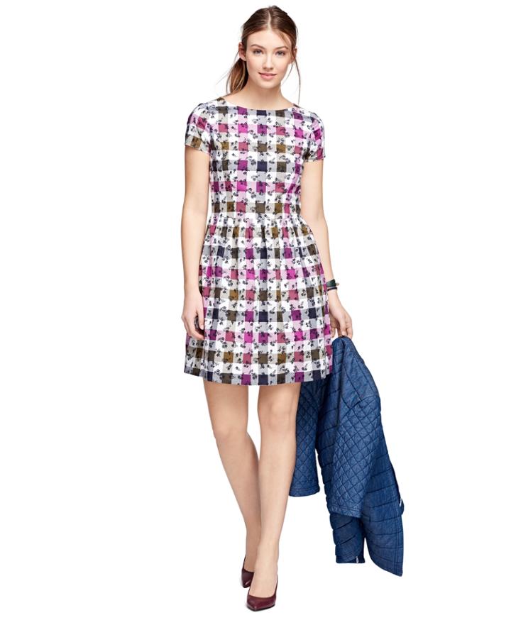 Brooks Brothers Women's Cotton Gingham Dress