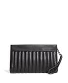 Brooks Brothers Women's Leather Quilted Clutch