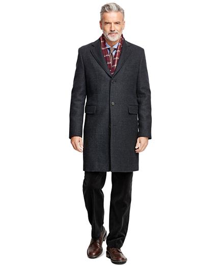 Brooks Brothers Plaid Topcoat
