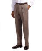 Brooks Brothers Irish Linen Pleat-front Trousers