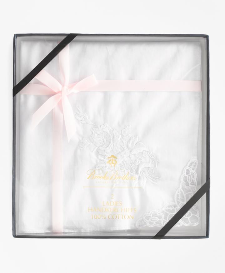 Brooks Brothers Women's Women's Embroidered Handkerchiefs