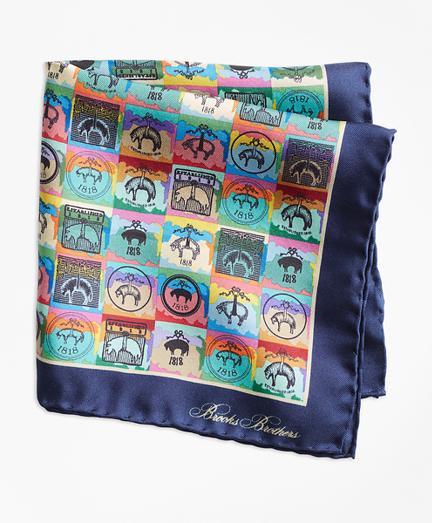 Brooks Brothers Limited-edition 200th Anniversary Silk Pocket Square