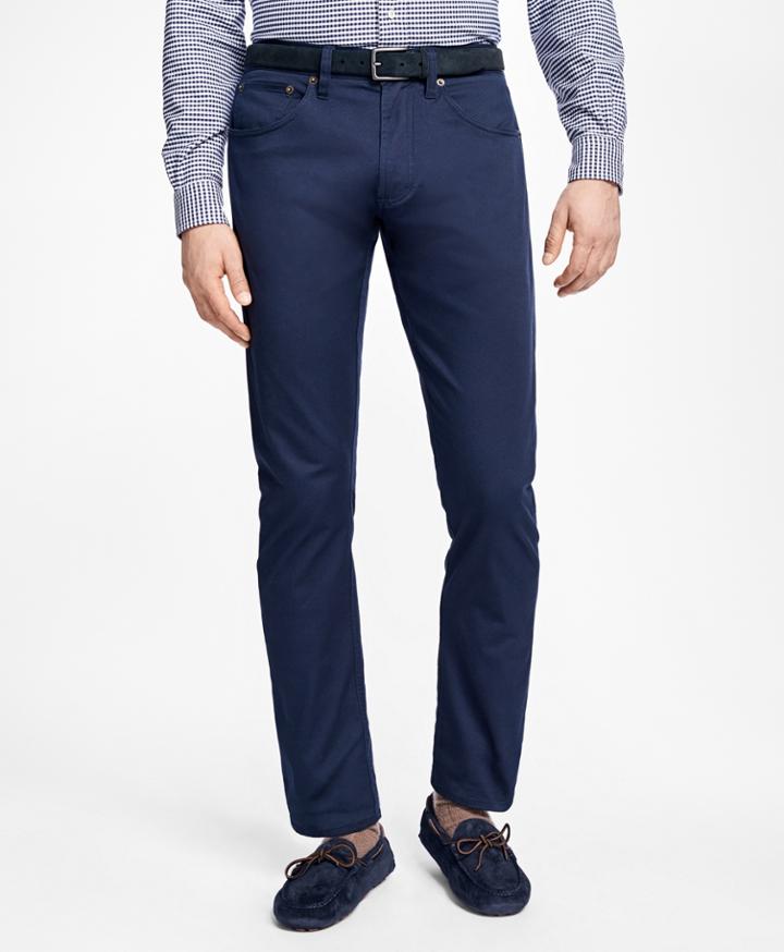 Brooks Brothers Men's Five-pocket Selvedge Twill Pants