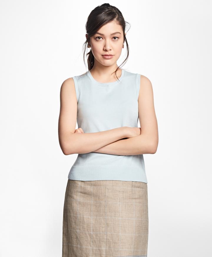 Brooks Brothers Women's Lightweight Supima Cotton Shell