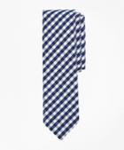 Brooks Brothers Gingham Seersucker Tie