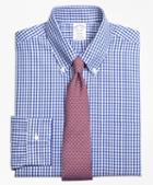 Brooks Brothers Regent Fitted Dress Shirt, Non-iron Framed Check