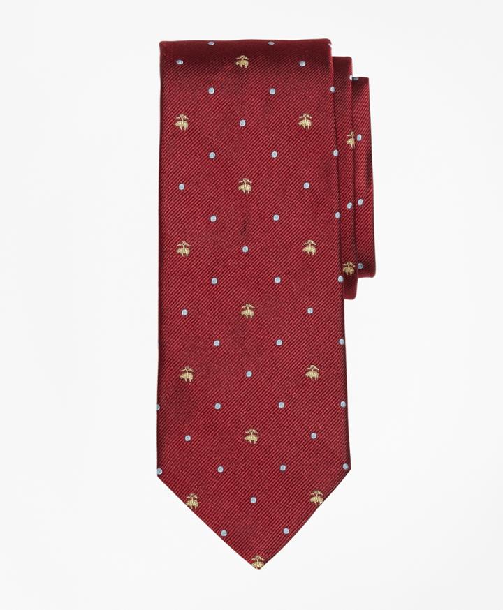 Brooks Brothers Men's Golden Fleece And Dot Tie
