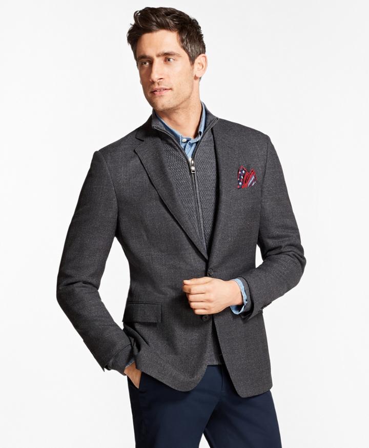 Brooks Brothers Men's Regent Fit Hopsack Sport Coat