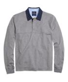 Brooks Brothers Quilted Yoke Rugby Shirt