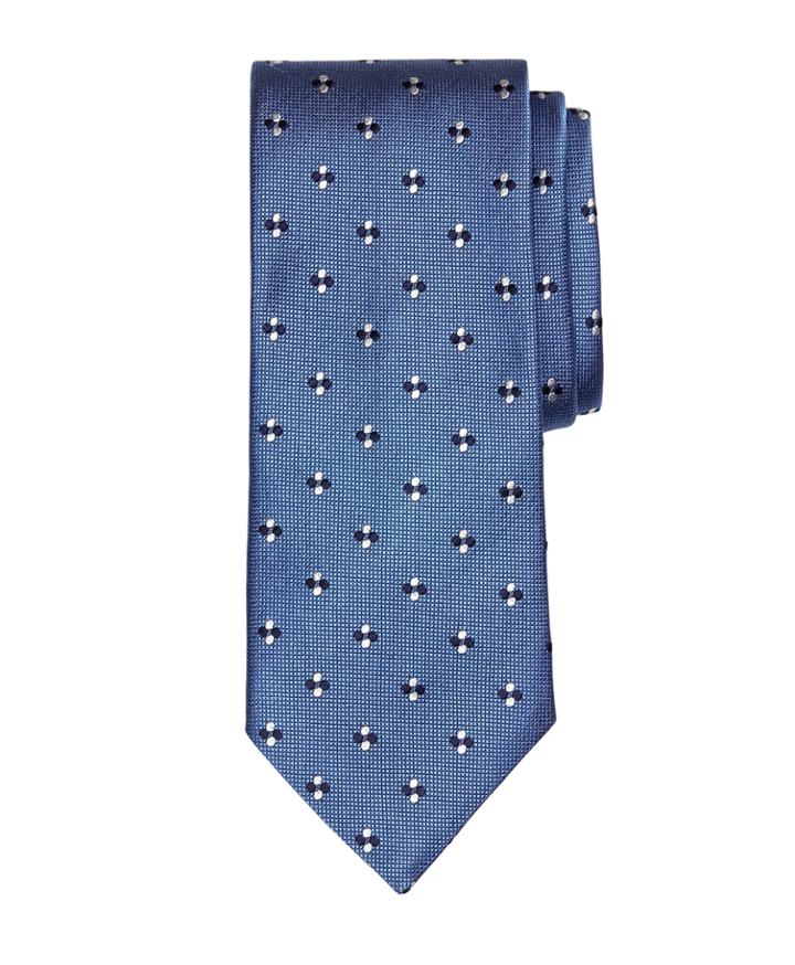 Brooks Brothers Men's Four-dot Flower Tie