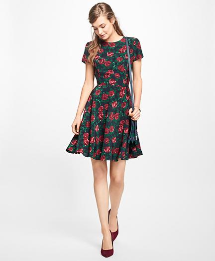 Brooks Brothers Rose Silk Dress