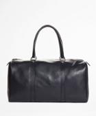 Brooks Brothers Pebble Leather Duffle Bag