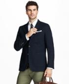 Brooks Brothers Men's Milano Fit Two-button Textured Blazer