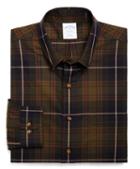 Brooks Brothers Non-iron Slim Fit Hunting Tartan Sport Shirt