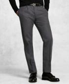 Brooks Brothers Men's Golden Fleece Medium Grey Dress Trousers