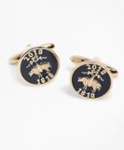 Brooks Brothers 200th Anniversary Gold-plated Sterling Silver Cuff Links