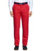Brooks Brothers Fitzgerald Fit Plain-front  Cotton Dress Trousers