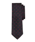 Brooks Brothers Navy And Red Dot Tie